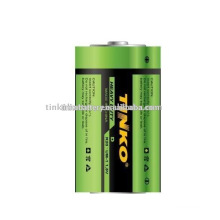 Zinc Chloride Battery R20 used in flashlights